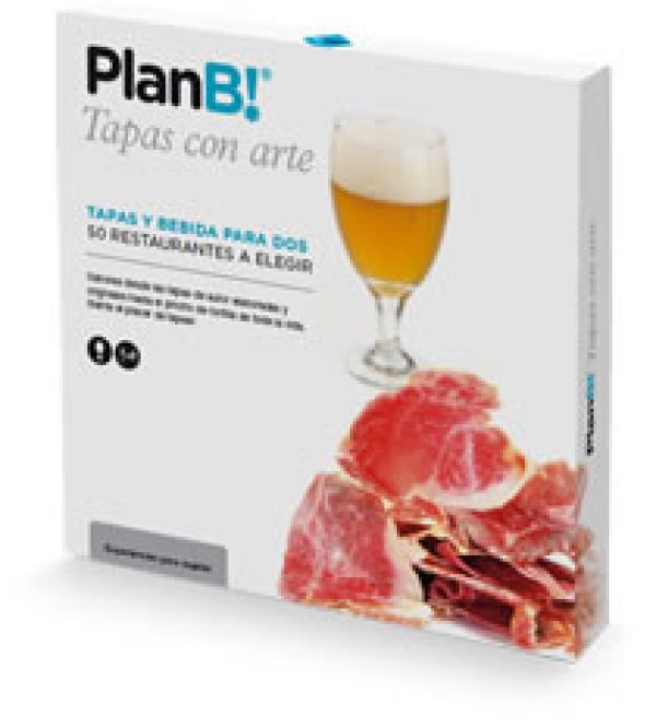 Caja PlanB! Tapas con arte