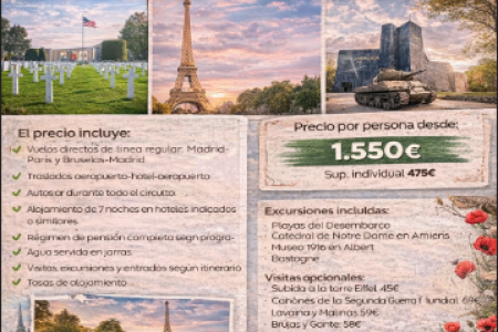 Viajes con Historia: memoria de la 1ª y 2ª Guerra Mundial