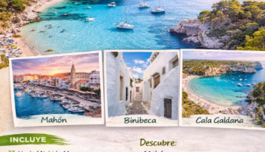 Menorca “A”: playas de arena blanca y pueblos con encanto en el Mediterráneo