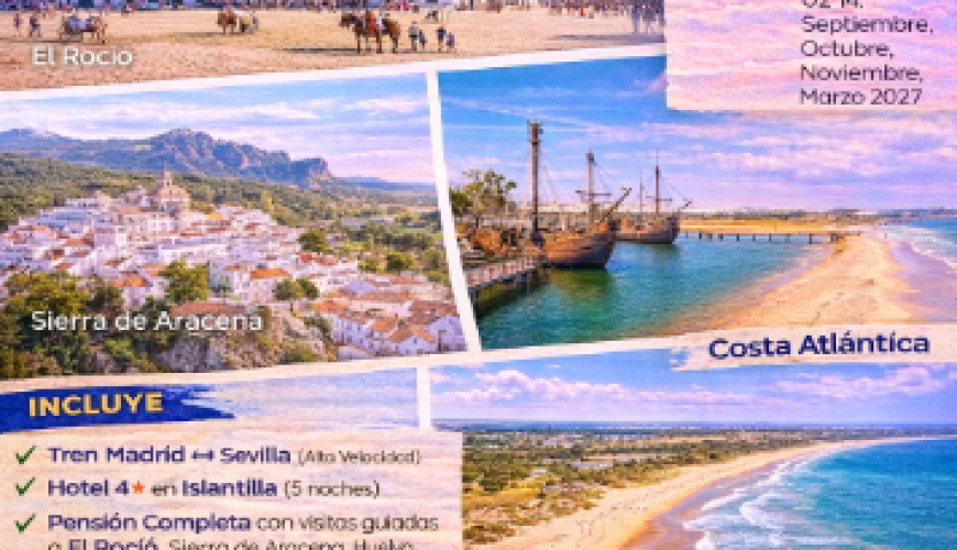 Huelva, mucho que ver: naturaleza, tradición y costa atlántica