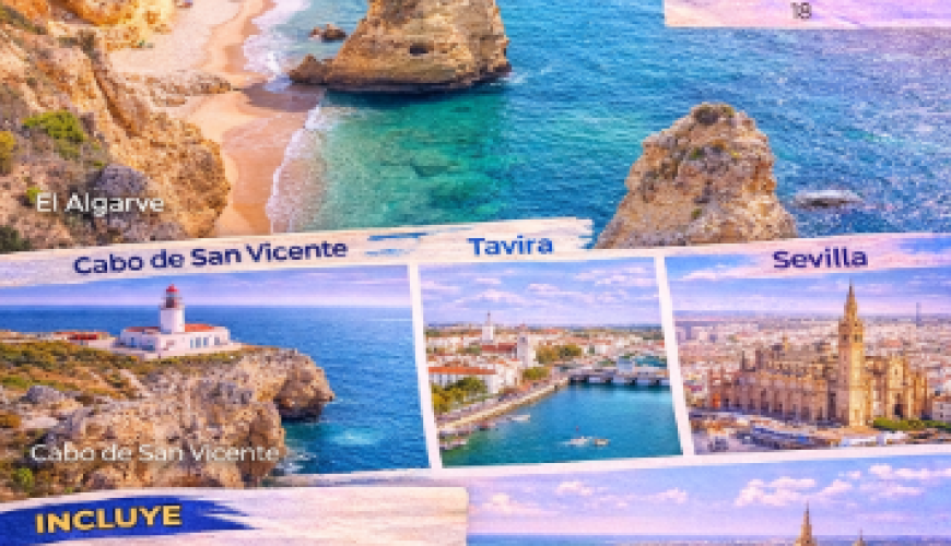 El Algarve desde Huelva: playas infinitas, acantilados y cultura entre España y Portugal