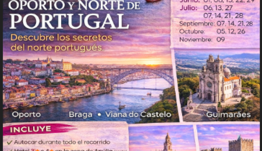 Oporto y Norte de Portugal: descubre los secretos del norte portugués