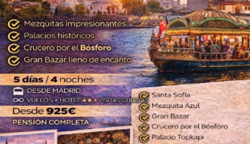 Viaje a Estambul: descubre donde Oriente y Occidente se encuentran