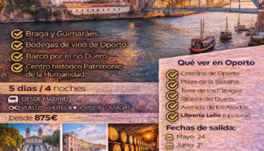Viaje a Oporto: descubre la ciudad que sabe a historia y huele a mar