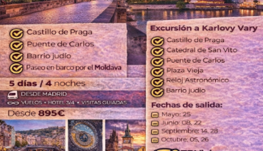 Viaje a Praga: la ciudad donde la historia se convierte en cuento