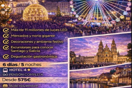 Viaje a las Luces de Vigo: descubre la Navidad más espectacular de España