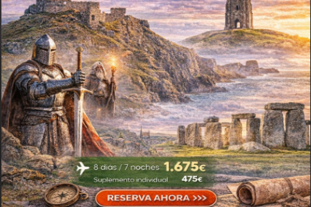 Viaje a Inglaterra y Gales: la ruta del Rey Arturo en 8 días