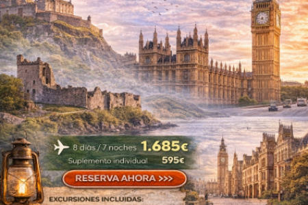 Viaje a Escocia e Inglaterra: circuito histórico de 8 días entre castillos y ciudades emblemáticas