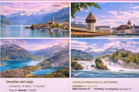 Joyas de la Suiza Alpina, donde los Alpes revelan sus tesoros más bellos