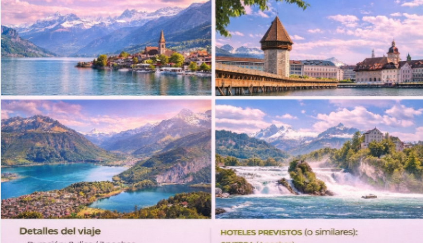 Joyas de la Suiza Alpina, donde los Alpes revelan sus tesoros más bellos