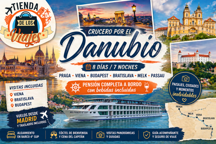 DANUBIO IMPERIAL ( Passau – Vienna – Passau )