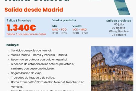Italia Clásica: el viaje perfecto desde Madrid que no te puedes perder