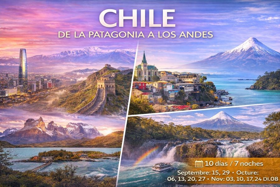 Chile: de la Patagonia a los Andes