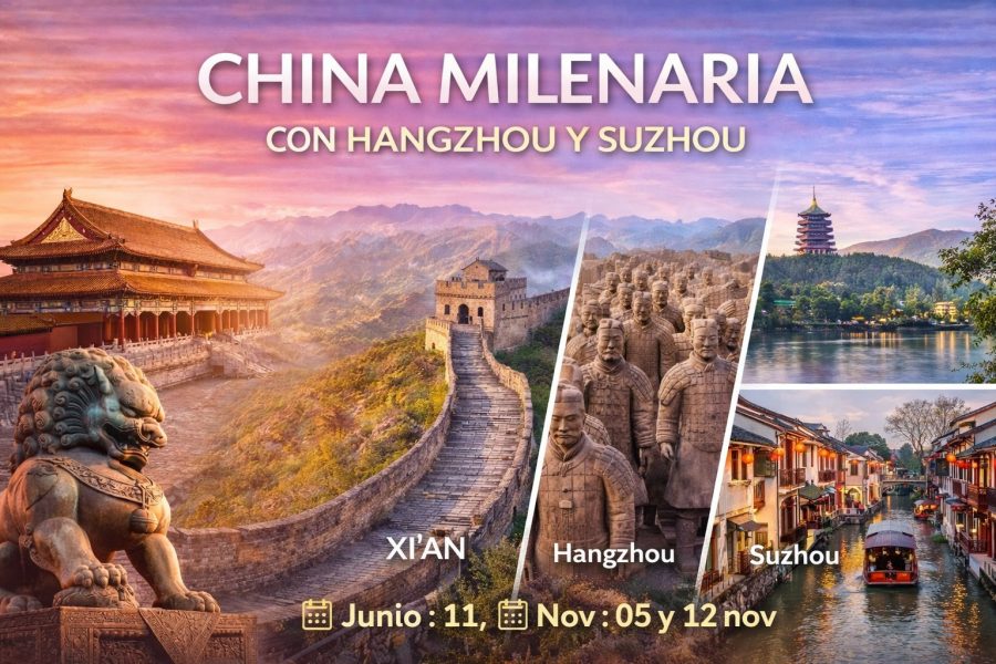 China milenaria con Hangzhou y Suzhou