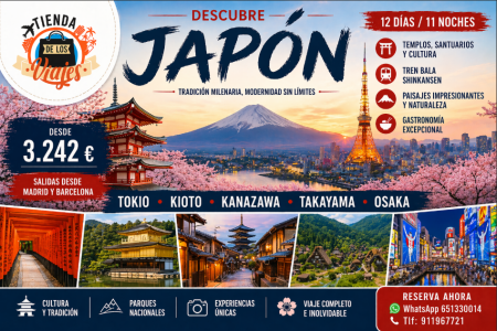Viaje a Japón: Tokio, Kioto, Kanazawa, Takayama y Osaka