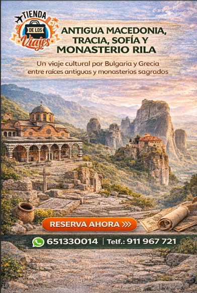 Antigua Macedonia, Tracia, Sofía y Monasterio de Rila: circuito cultural entre raíces antiguas y monasterios sagrados