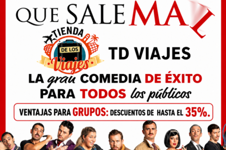 LA FUNCIÓN QUE SALE MAL EN MADRID: ENTRADAS Y GRUPOS CON TD VIAJES