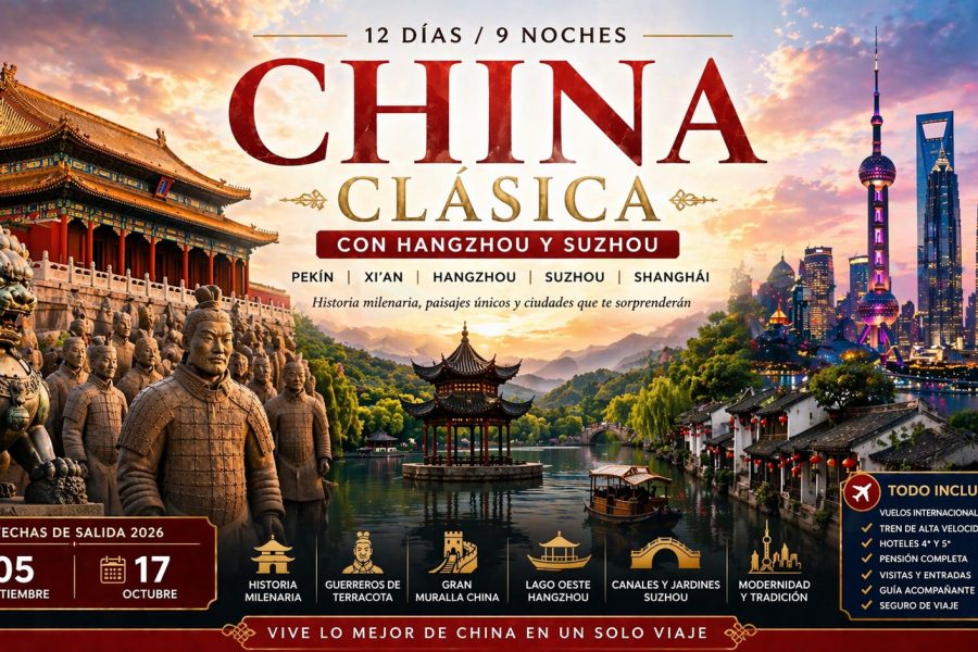 China Clásica con Hangzhou y Suzhou