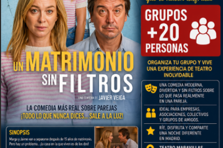 UN MATRIMONIO SIN FILTROS EN MADRID: PLAN PARA GRUPOS +20 PERSONAS