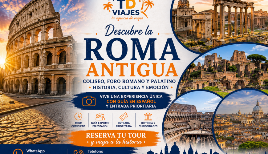 Visita guiada por el Coliseo, Foro Romano y Palatino: la mejor excursión en Roma