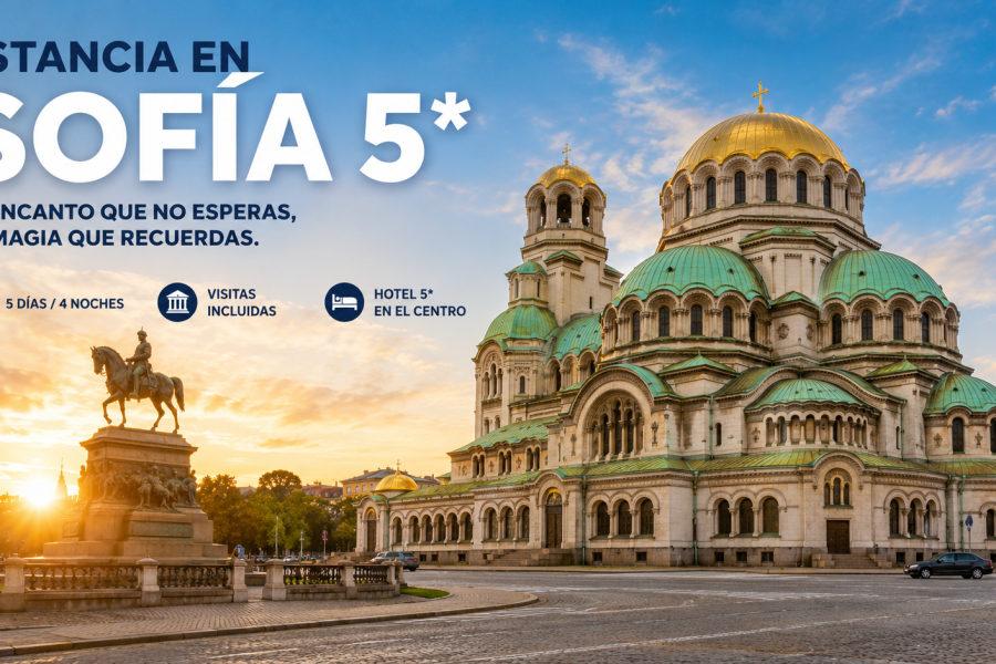 Estancia en Sofía 5* 2026