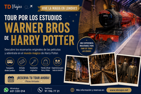 Tour por los Estudios Warner Bros de Harry Potter en Londres
