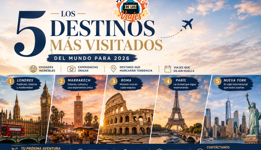 Los destinos que están conquistando el 2026