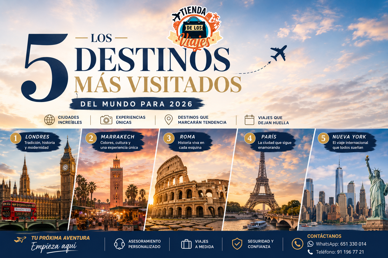 Los destinos que están conquistando el 2026