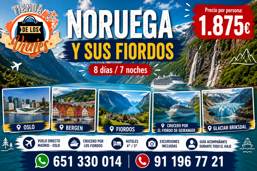 Noruega y sus fiordos