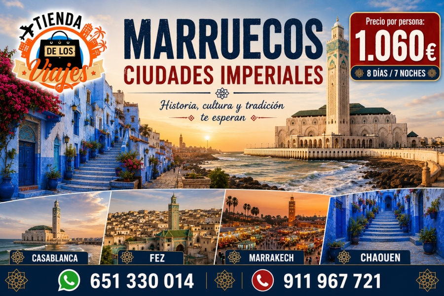 Marruecos. Ciudades Imperiales