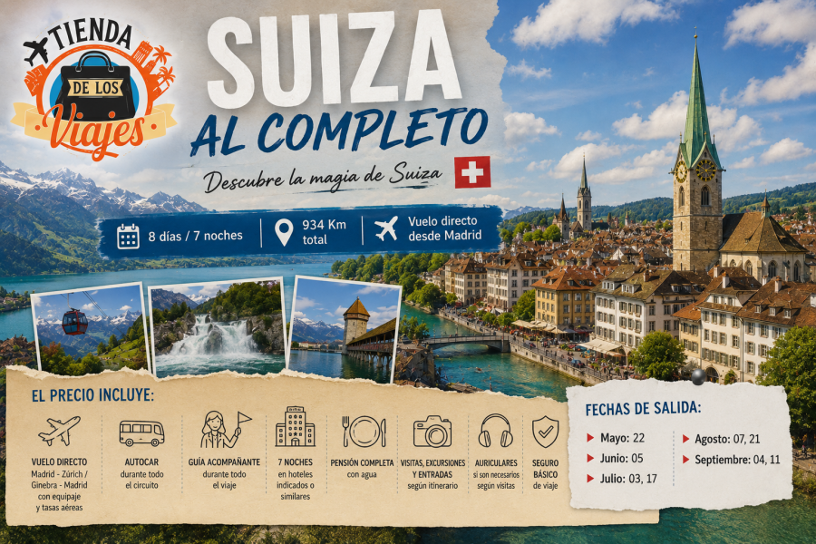 SUIZA AL COMPLETO