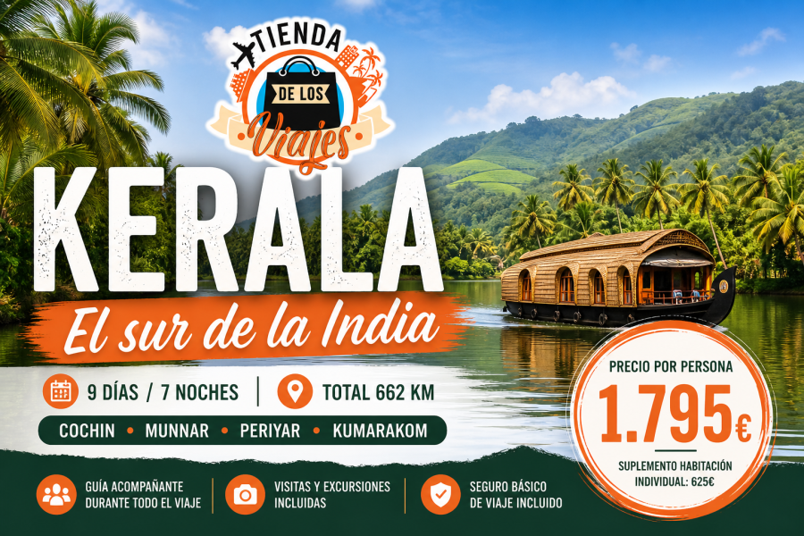 Kerala, El sur de la India