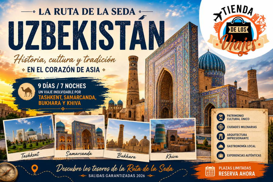 La Ruta de la Seda. Uzbekistán