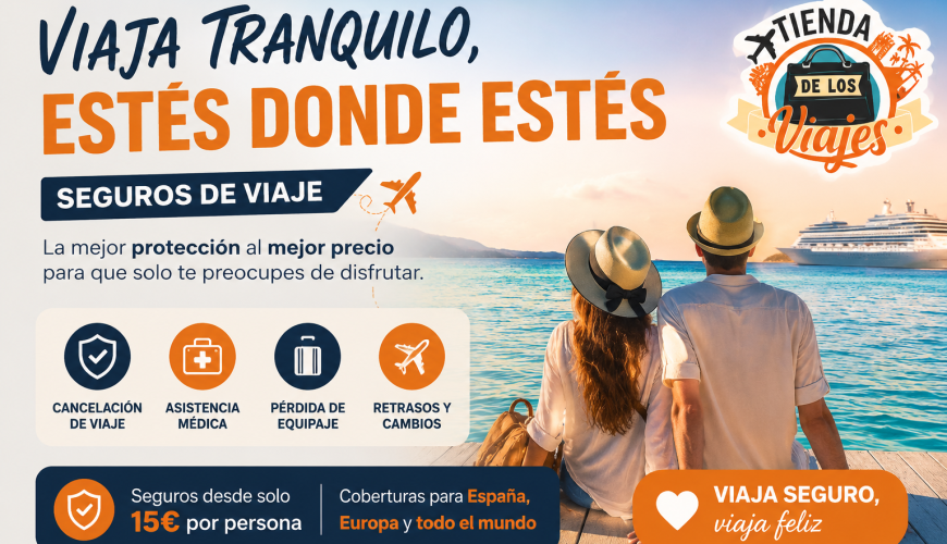 Viaja sin miedo a perder tu dinero: descubre los seguros de viaje más completos y baratos con TD Viajes