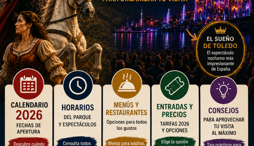 Puy du Fou España 2026: guía completa con fechas, horarios, menús, entradas y consejos para tu visita