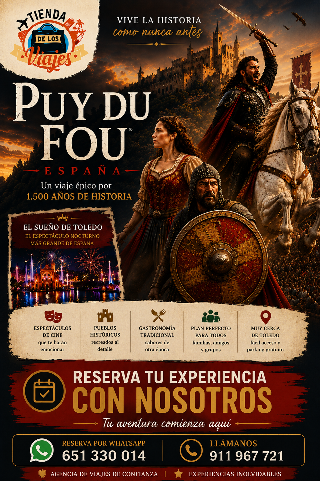 Puy du Fou España: el viaje más épico a través de la historia que debes vivir una vez en la vida