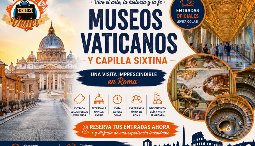 Entradas para los Museos Vaticanos y la Capilla Sixtina: una visita imprescindible en Roma