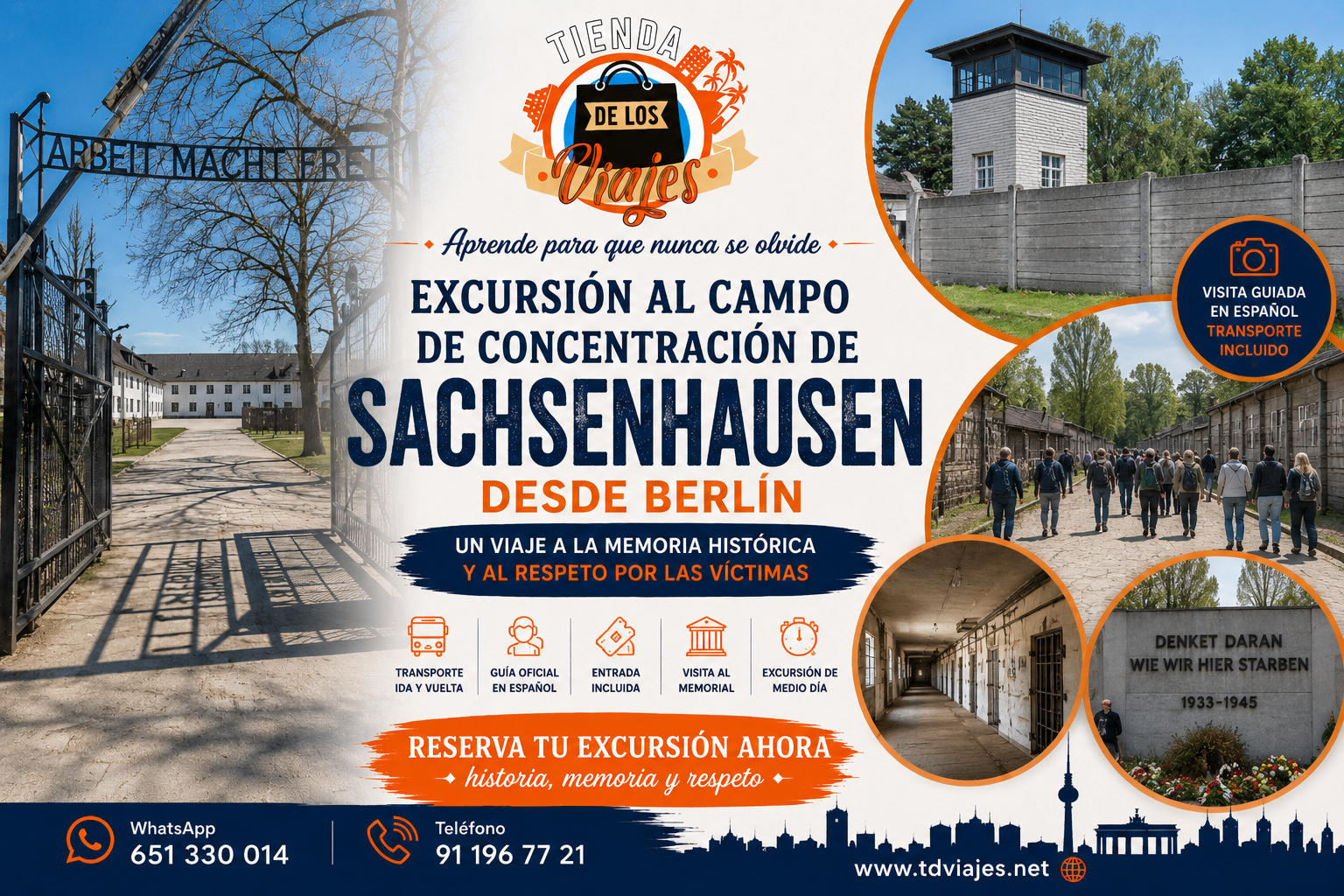 Excursión al campo de concentración de Sachsenhausen desde Berlín