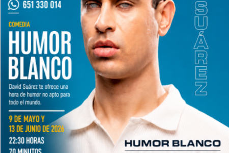 Entradas David Suárez en Madrid 2026 | Humor Blanco en Teatro Fígaro con TD Viajes