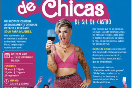 Noche de Chicas en Madrid 2026: la comedia femenina que triunfa en Gran Vía