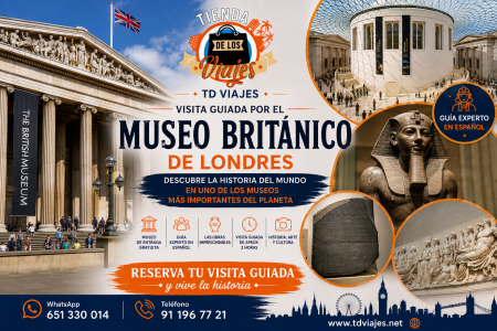 Visita guiada por el Museo Británico de Londres: descubre la historia del mundo