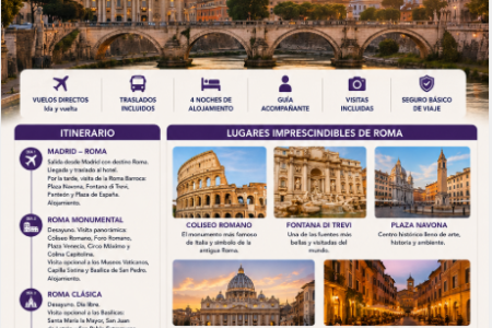 Estancia en Roma: La Ciudad Eterna te Espera