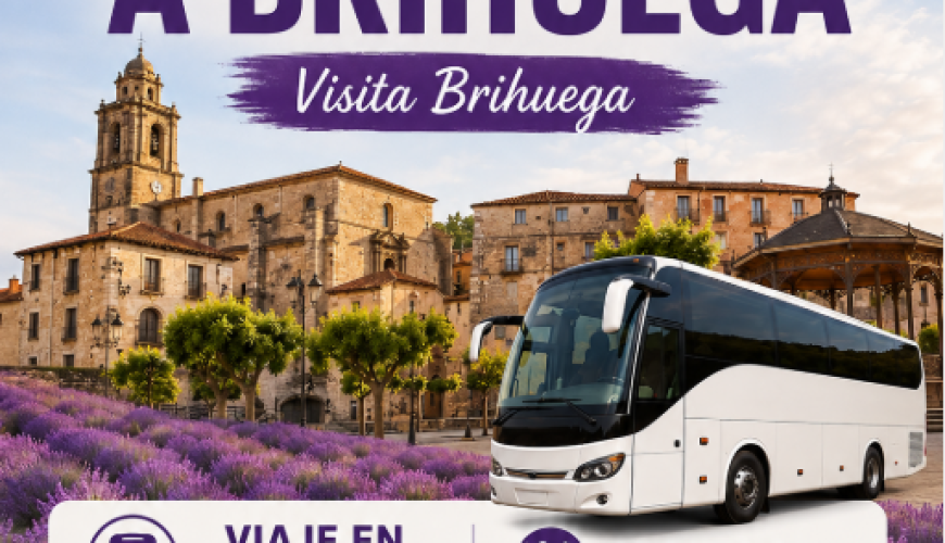 Autobús para Brihuega – Últimas Plazas para la Salida del 18 de Julio con TD VIAJES