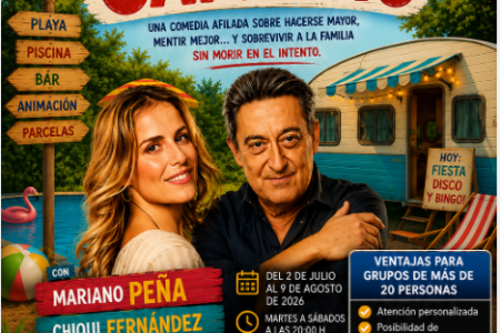 Los del Camping en Madrid para grupos de más de 20 personas